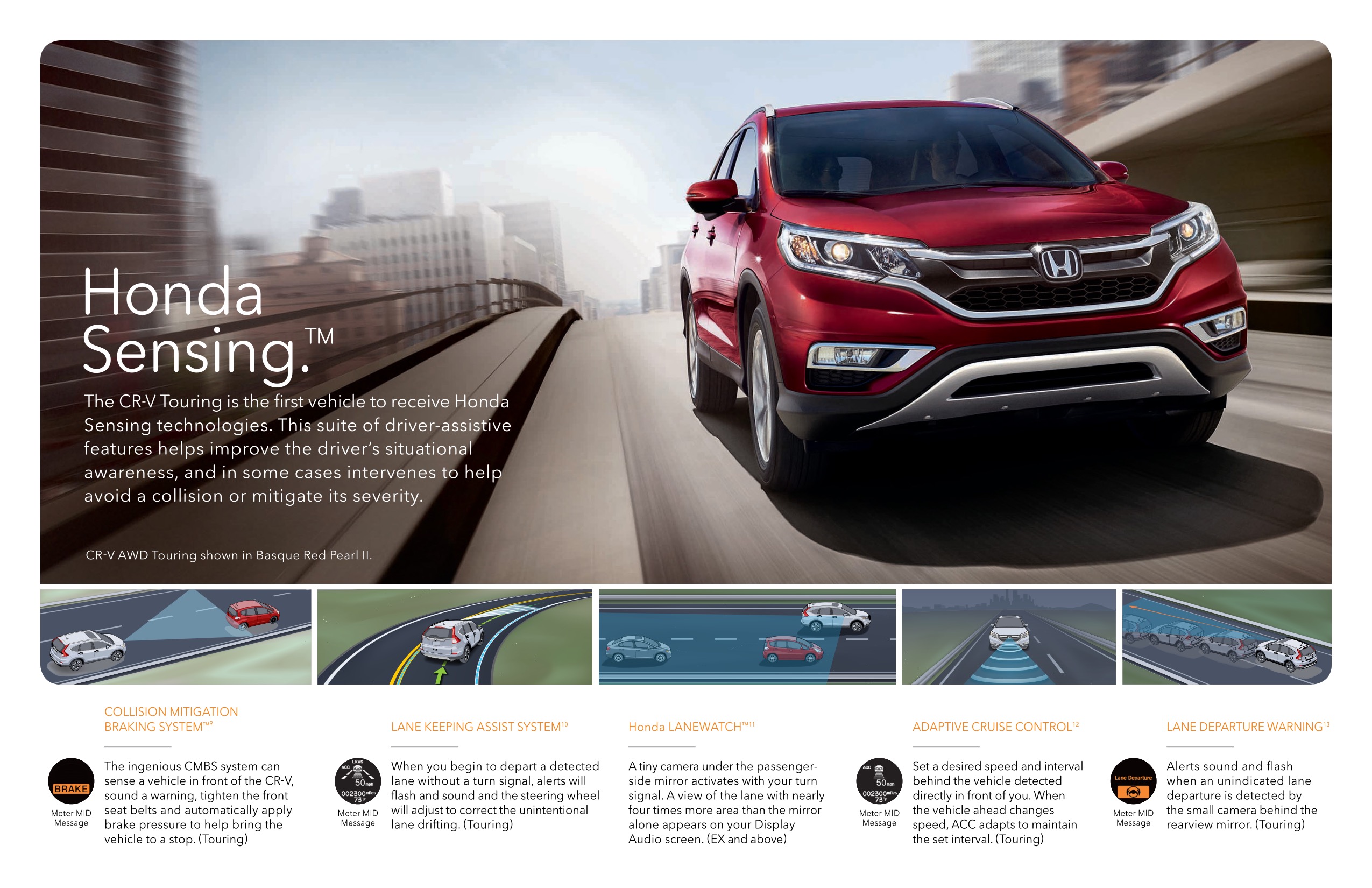 2015 Honda CR-V Brochure Page 4